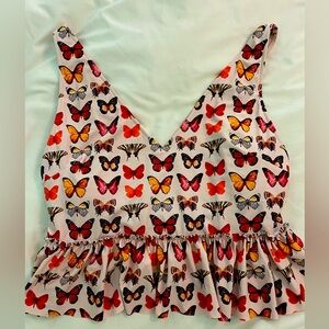 Kortni Jeane VNeck Peplum Top